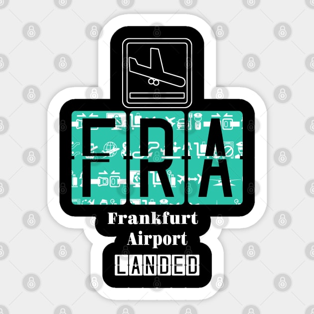 Frankfurt Airport Sticker by Storeology